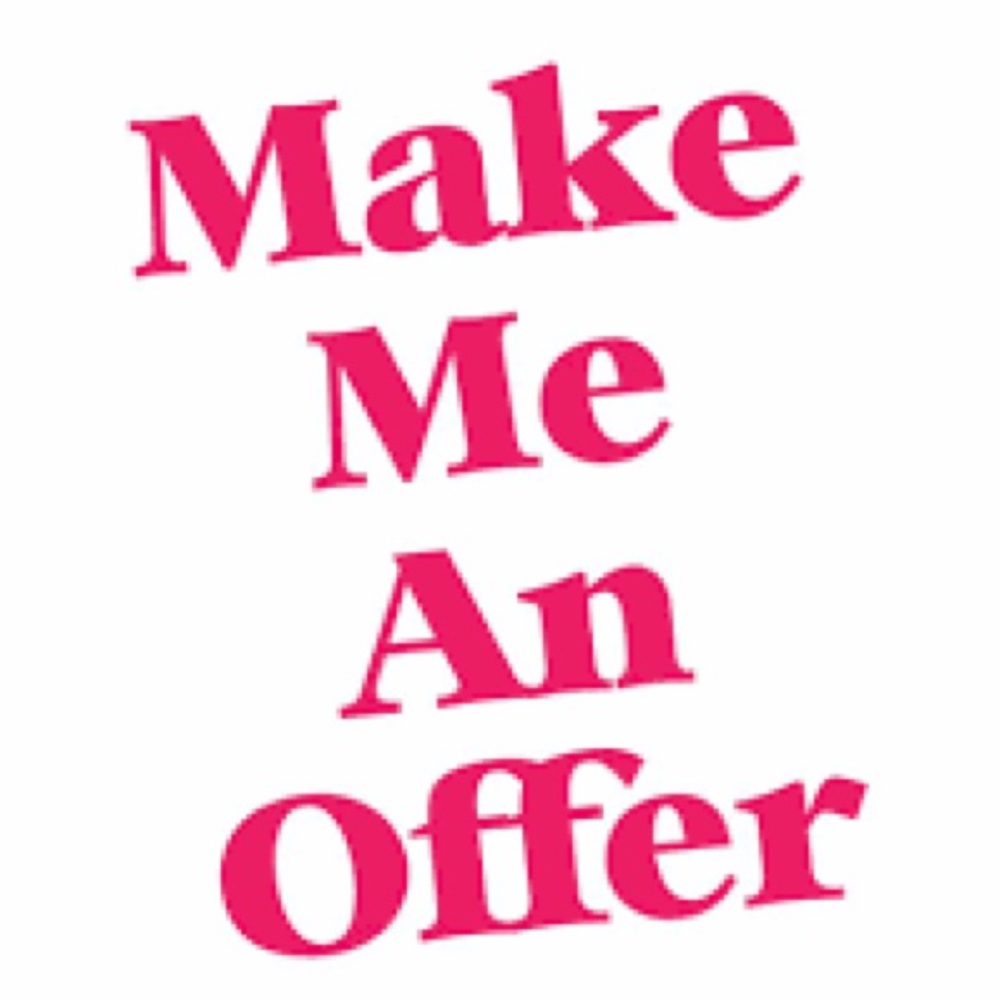 Bundle and save! Feel free to make an offer!